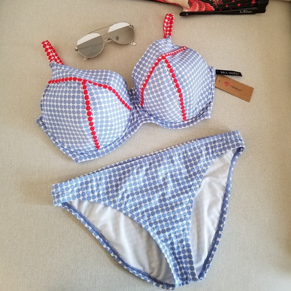 2 Piece Red, White, & Blue Swimsuit